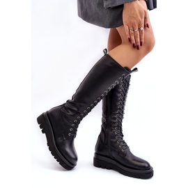 Women's Over-the-Knee Insulated Over-The-Knee Boots, Black Lliclies 2