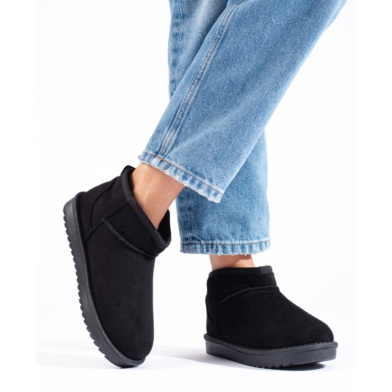 Black women's Shelovet snow boots 2 Black women's Shelovet snow boots 2