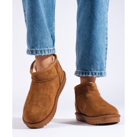 Shelovet women's brown snow boots 2