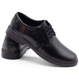 Joker Leather men's shoes 415 black 4