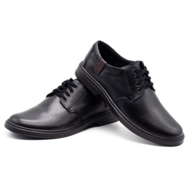 Joker Leather men's shoes 415 black 6