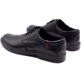 Joker Leather men's shoes 415 black 7