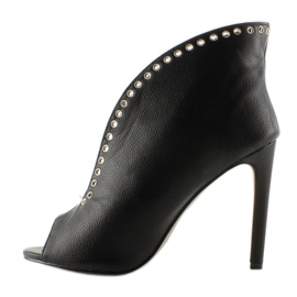 Stilettos Booties With Studs Hp-36 Black 1