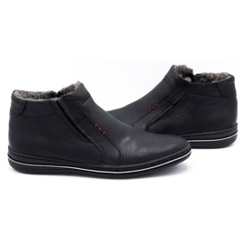 Polbut Men's winter boots 381 black 4