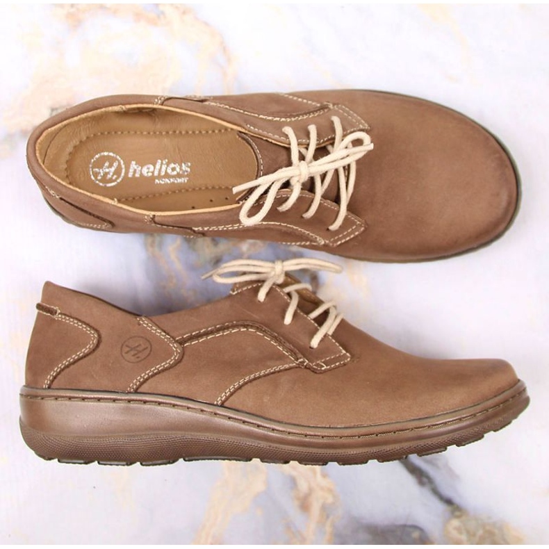 Helios W H715N comfort shoes, beige brown 2 Helios W H715N comfort shoes, beige brown 2