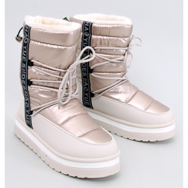 Archie Beige women's snow boots 1