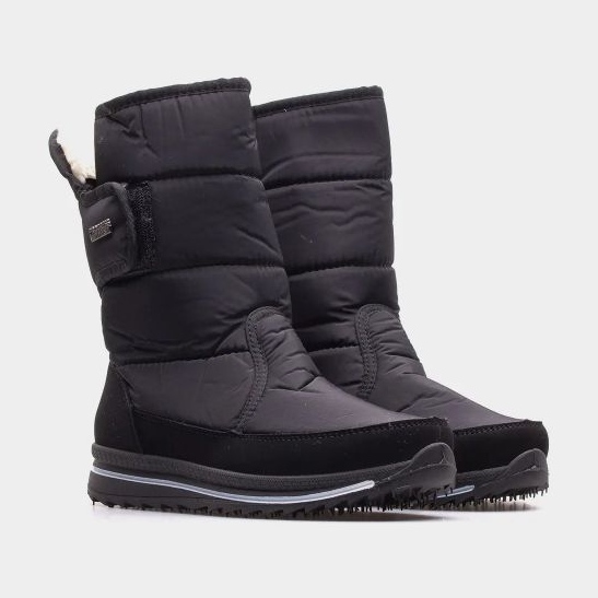 Women's light insulated snow boots progress progj-21-08 black 1 Women's light insulated snow boots progress progj-21-08 black 1