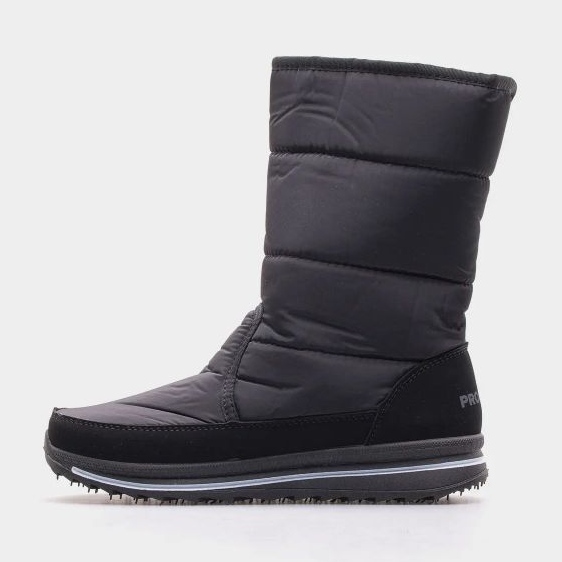 Women's light insulated snow boots progress progj-21-08 black 2 Women's light insulated snow boots progress progj-21-08 black 2