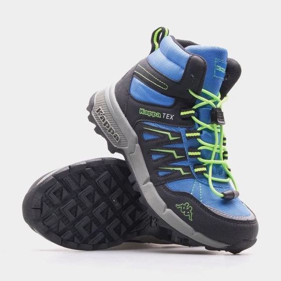 Kappa Boxford Mid Tex K 261065K-6030 shoes blue 1 Kappa Boxford Mid Tex K 261065K-6030 shoes blue 1