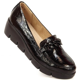 Filippo W PAW364 patent leather shoes, black 1 Filippo W PAW364 patent leather shoes, black 1