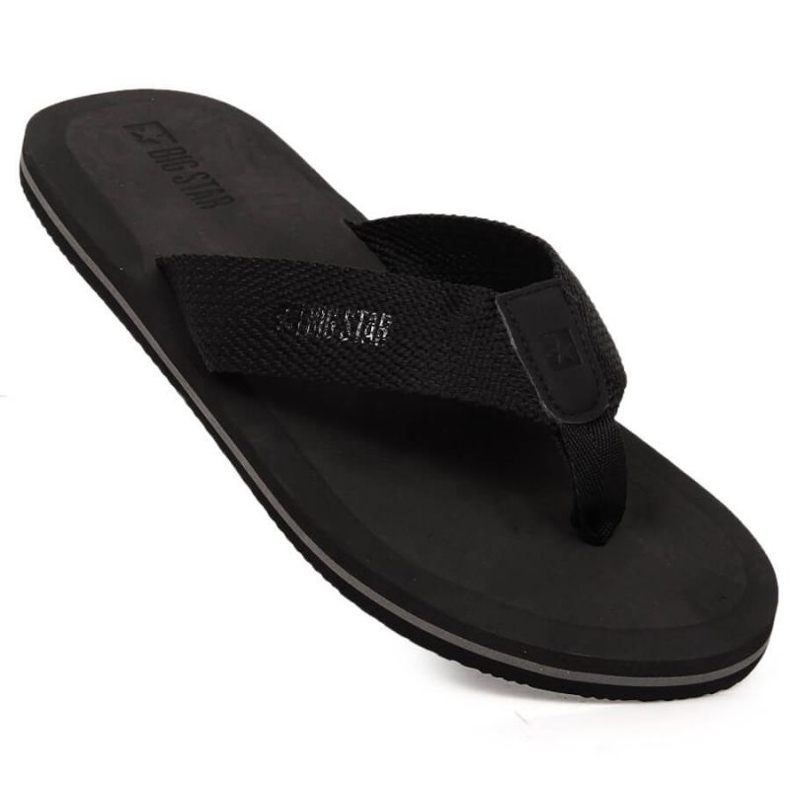 Big Star M INT1834 flip-flops, black 1