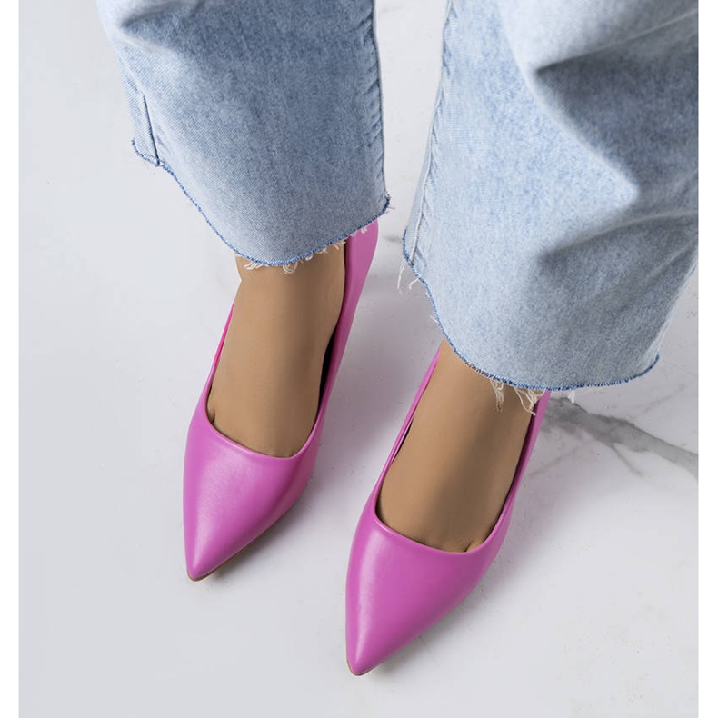 BM Pink hourglass heel pumps from Drake 2