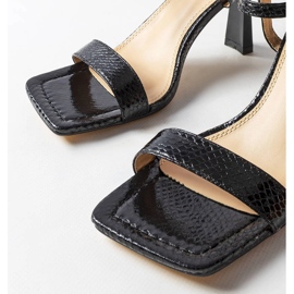 Inna Black Amalia high-heeled sandals 1 Inna Black Amalia high-heeled sandals 1