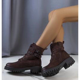 Dark brown Fallkirk boots 2