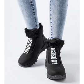 Black insulated high-top Oneglia sneakers 1 Black insulated high-top Oneglia sneakers 1