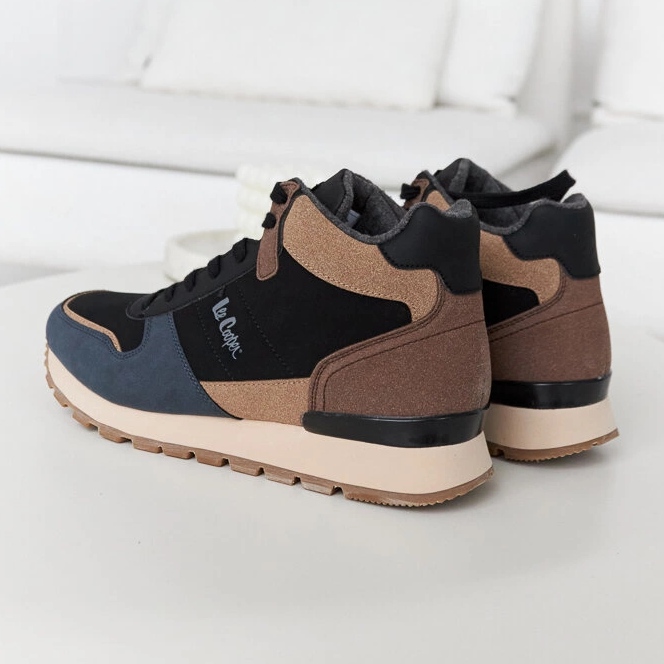 Lee Cooper Blue and brown sneakers LCJ-23-31-3065M 1 Lee Cooper Blue and brown sneakers LCJ-23-31-3065M 1