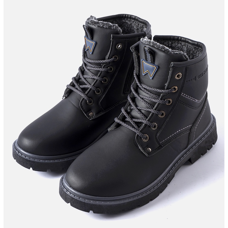 Black classic insulated men's Telti boots 1 Black classic insulated men's Telti boots 1
