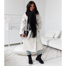 Black insulated Arturo eco-suede boots 1