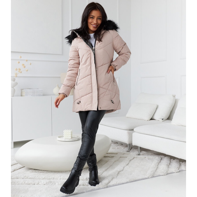 Black insulated ankle boots with a decorative Lido strap 1