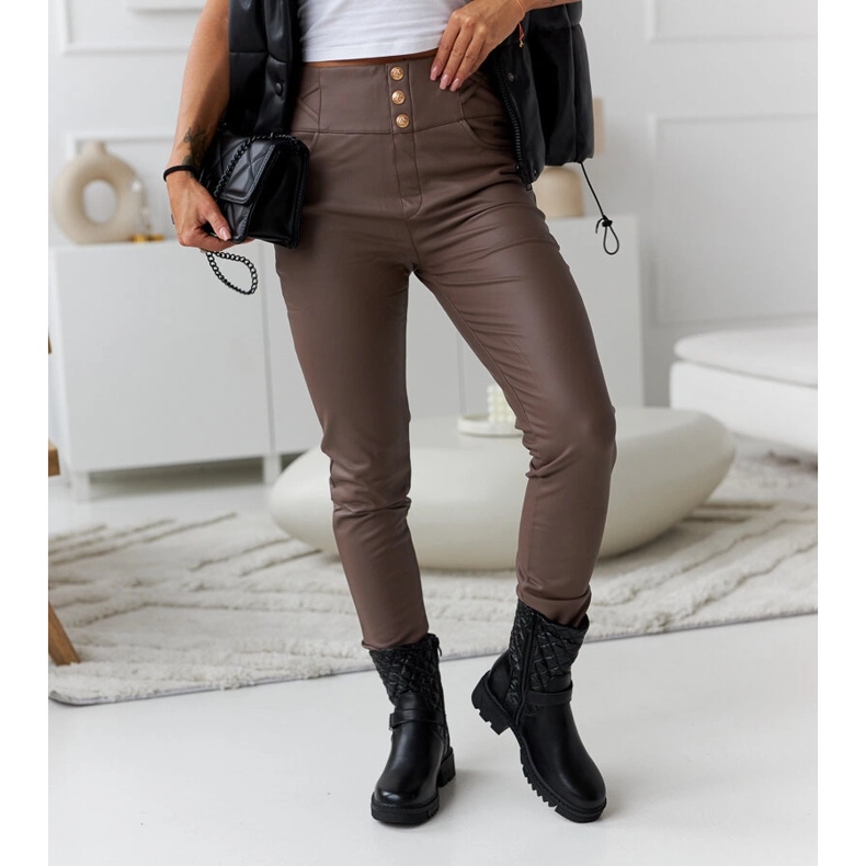 Black ankle boots with decorative Brembo quilting 2