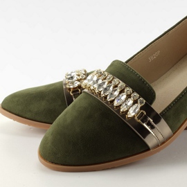 Elegant lords with cubic zirconias JH20P Green 1