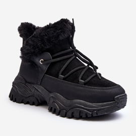 Women's Trapper Boots With Fur Black Cresandi 1 Women's Trapper Boots With Fur Black Cresandi 1