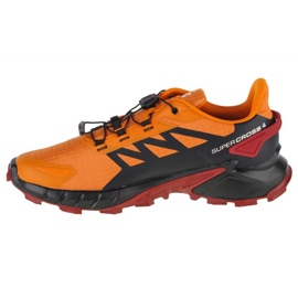 Salomon Supercross 4 M running shoes 471193 orange 1