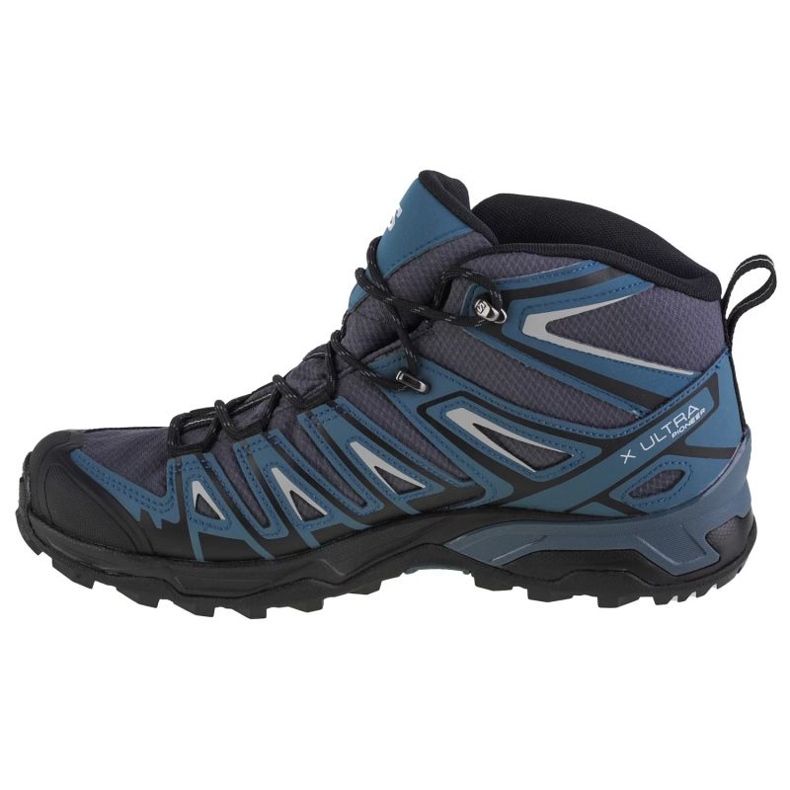 Salomon X Ultra Pioneer Mid Gtx M 471964 shoes blue 1