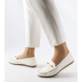 White loafers with a matte finish from Sorel 1