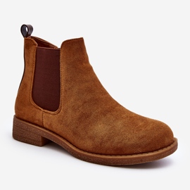 Camel Sawarra Women's Low Chelsea Boots brown 1