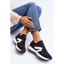 Black Chloette Women's Sports Shoes 1