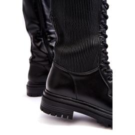 Super Mode Over-the-Knee Over-the-Knee Boots, Black Idandrou 4