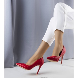 BM Lore red quilted heels 1