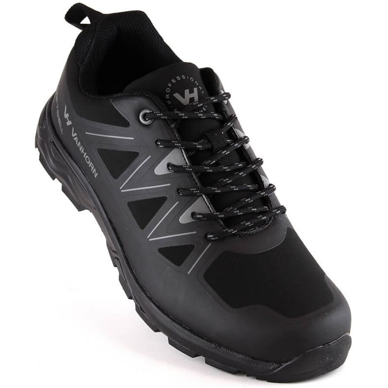 Vanhorn M WOL169 trekking shoes, black 1