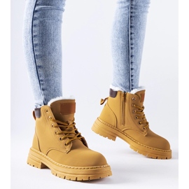 Brown insulated workers' boots from Stevens 1