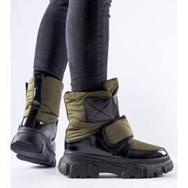 Green insulated Hutchinson snow boots 1 Green insulated Hutchinson snow boots 1