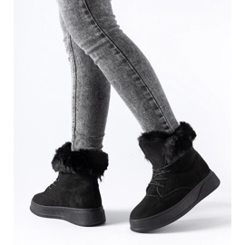 Black Oliverio platform snow boots 1 Black Oliverio platform snow boots 1