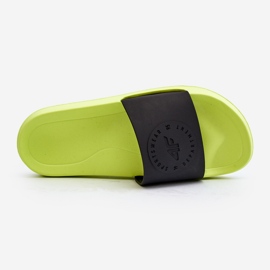 Men's Flip-Flops 4F 4FSS23FFLIM075-72S Lime and Black 2