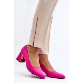Fuchsia Stelloria high heel pumps pink 2
