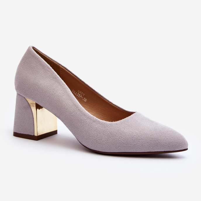 Gray Stelloria High Heel Pumps grey 1
