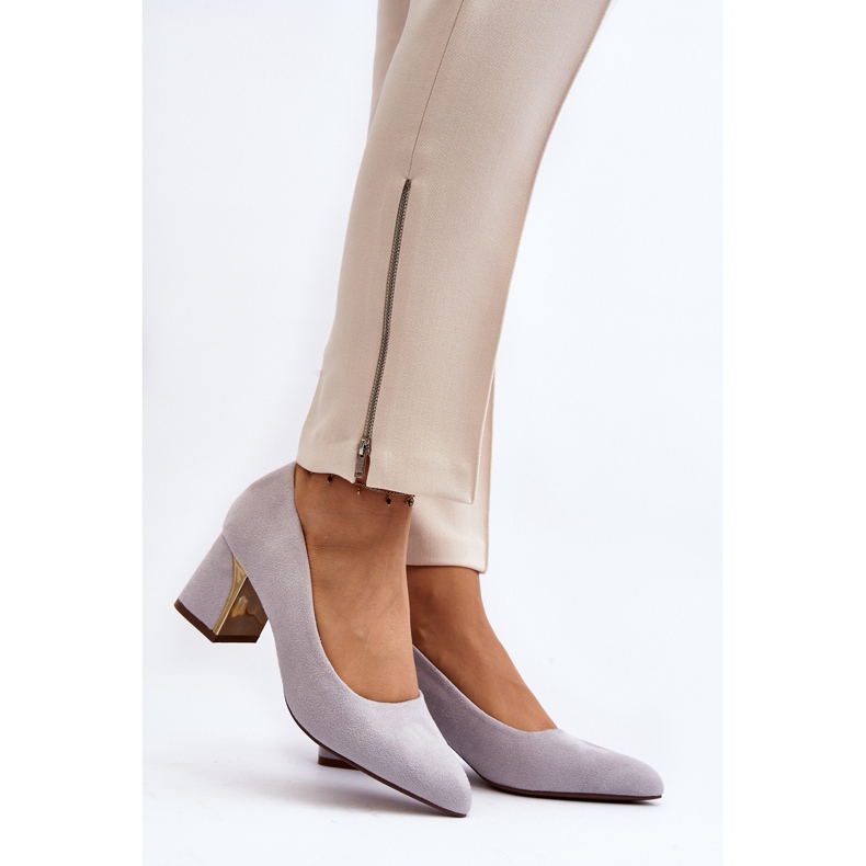 Gray Stelloria High Heel Pumps grey 2