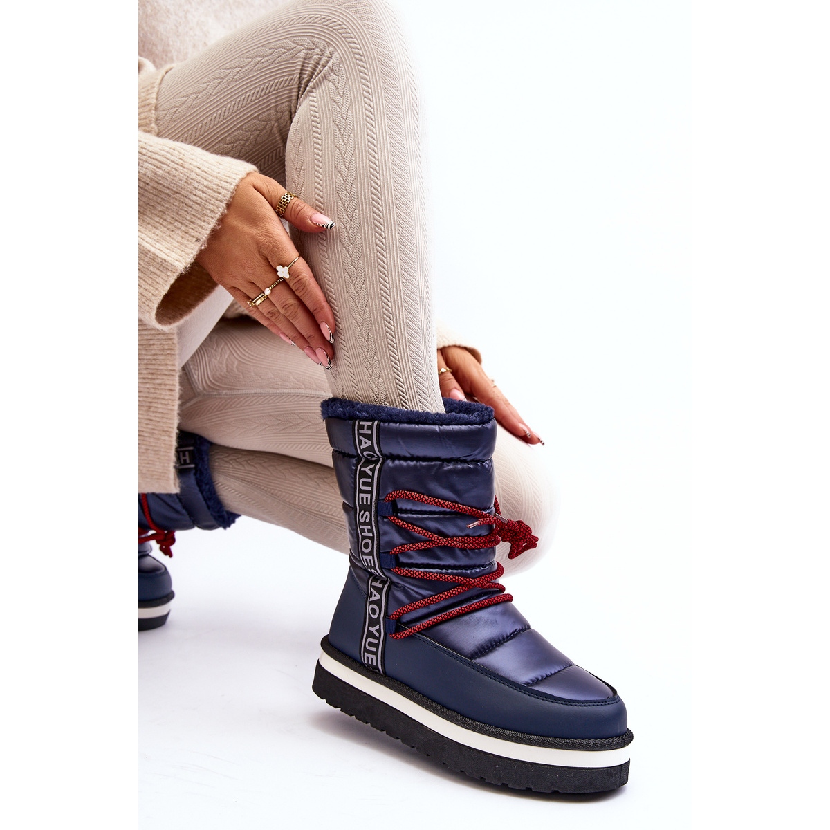 Boots Waterproof Lara Ii Women's Snow Boots Women's Navy Blue