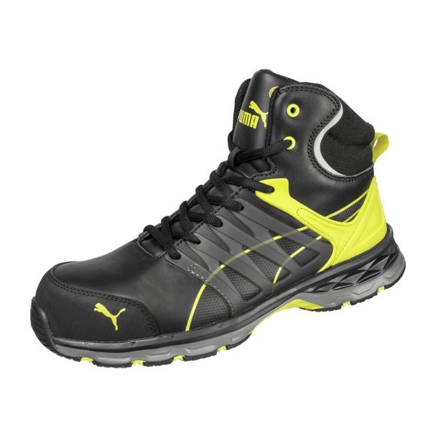 Puma Velocity 2.0 Yellow Mid MLI-S12B1 shoes black 1 Puma Velocity 2.0 Yellow Mid MLI-S12B1 shoes black 1