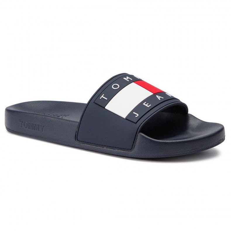 Tommy Hilfiger Tommy Jeans Flag Pool Slide M flip-flops EM0EM00284-403 blue 1
