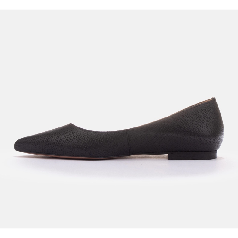 Marco Shoes Subtle leather ballet flats black 2