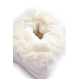 Seastar Women's Lace-Up Snow Boots White 1