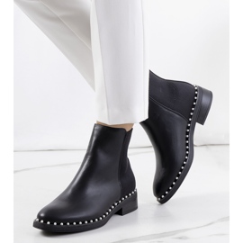 Black Pinnella boots 1