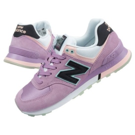 New Balance W WL574SAW shoes purple 1