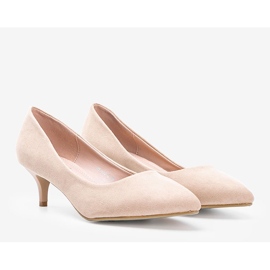 Beige pumps on the Like you low heel 1