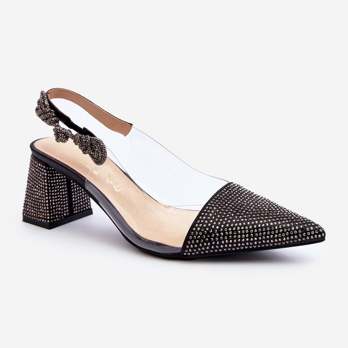 Elegant Pointed Toe Pumps D&amp;A MR91292-1 Black 2